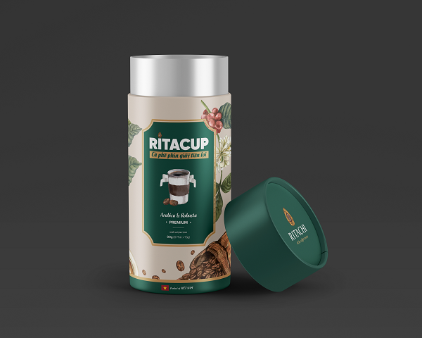 Cà phê phin giấy tiện lợi SEEDSCUP – Lon 6 phin sử dụng 1 lần | HẠT GIỐNG TỐT